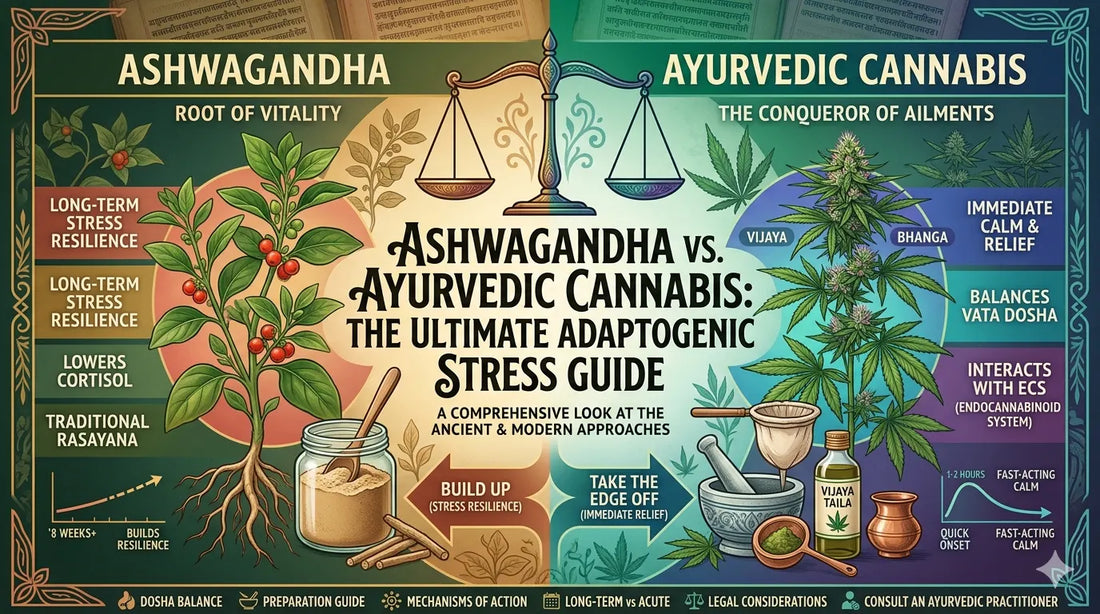 Ashwagandha vs. Ayurvedic Cannabis: The Ultimate Adaptogenic Stress Guide