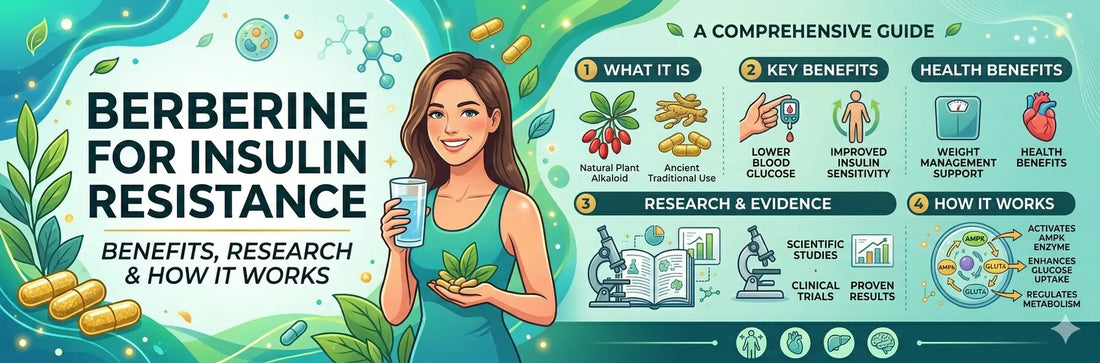 Berberine for Insulin Resistance: Benefits, Research & How It Works