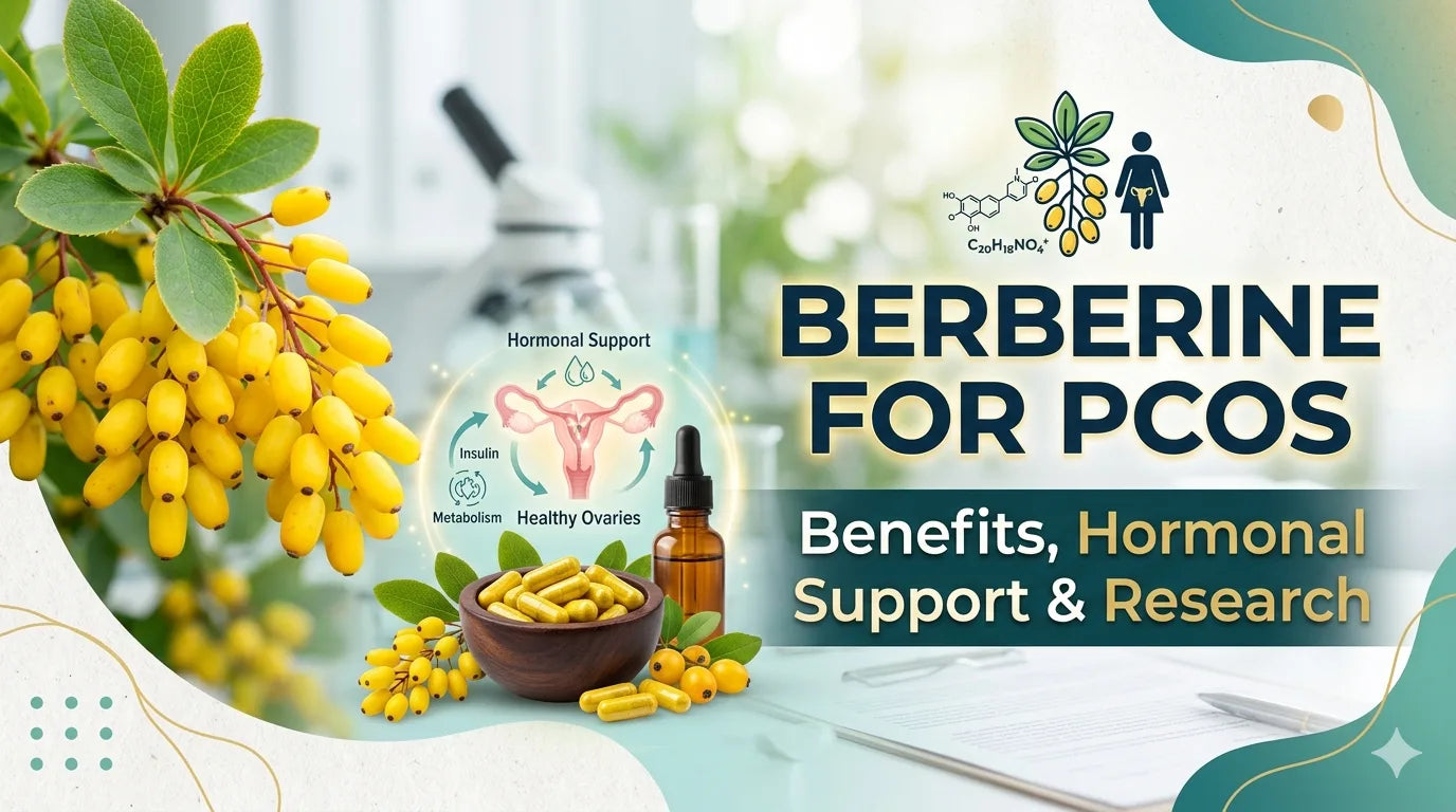 Berberine for PCOS: Benefits, Research & Hormonal Support
