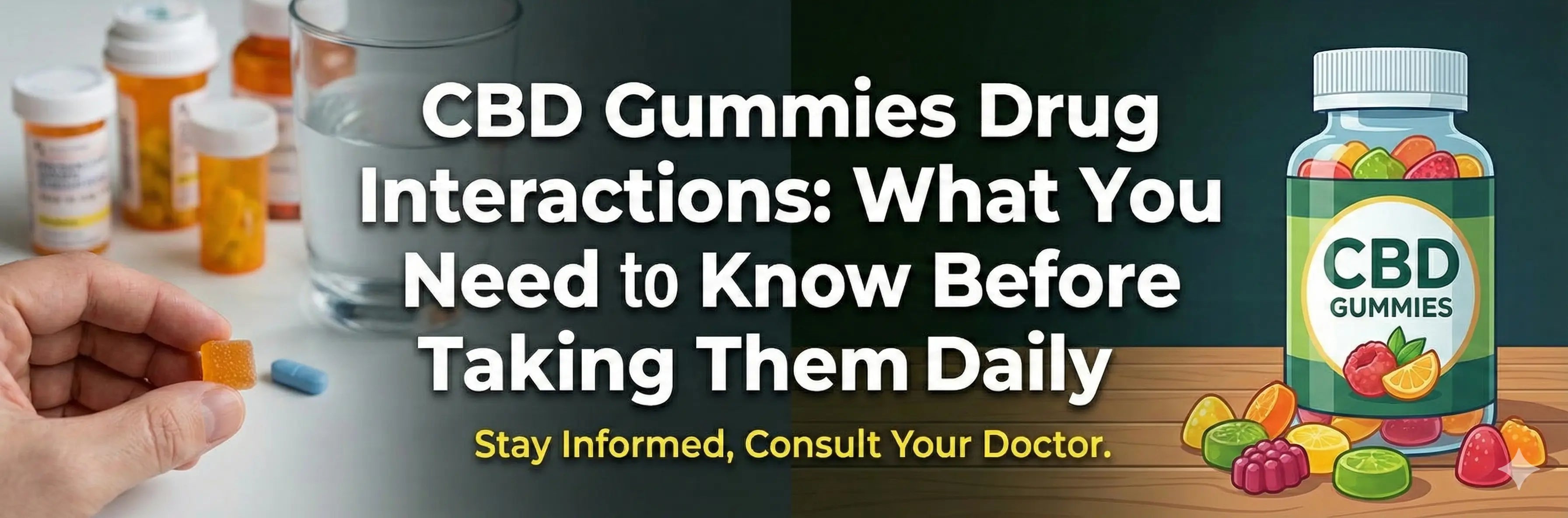 CBD Gummies Drug Interactions: What You Need to Know Before Taking Them Daily