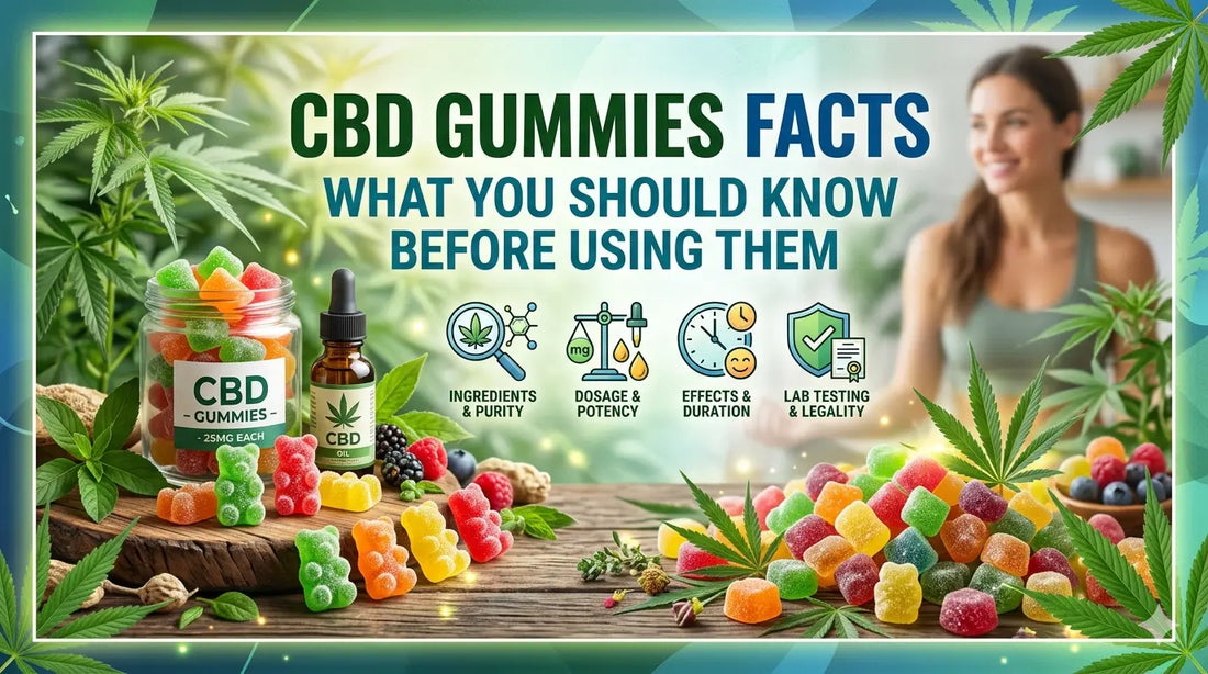 CBD Gummies Facts: What You Should Know Before Using Them