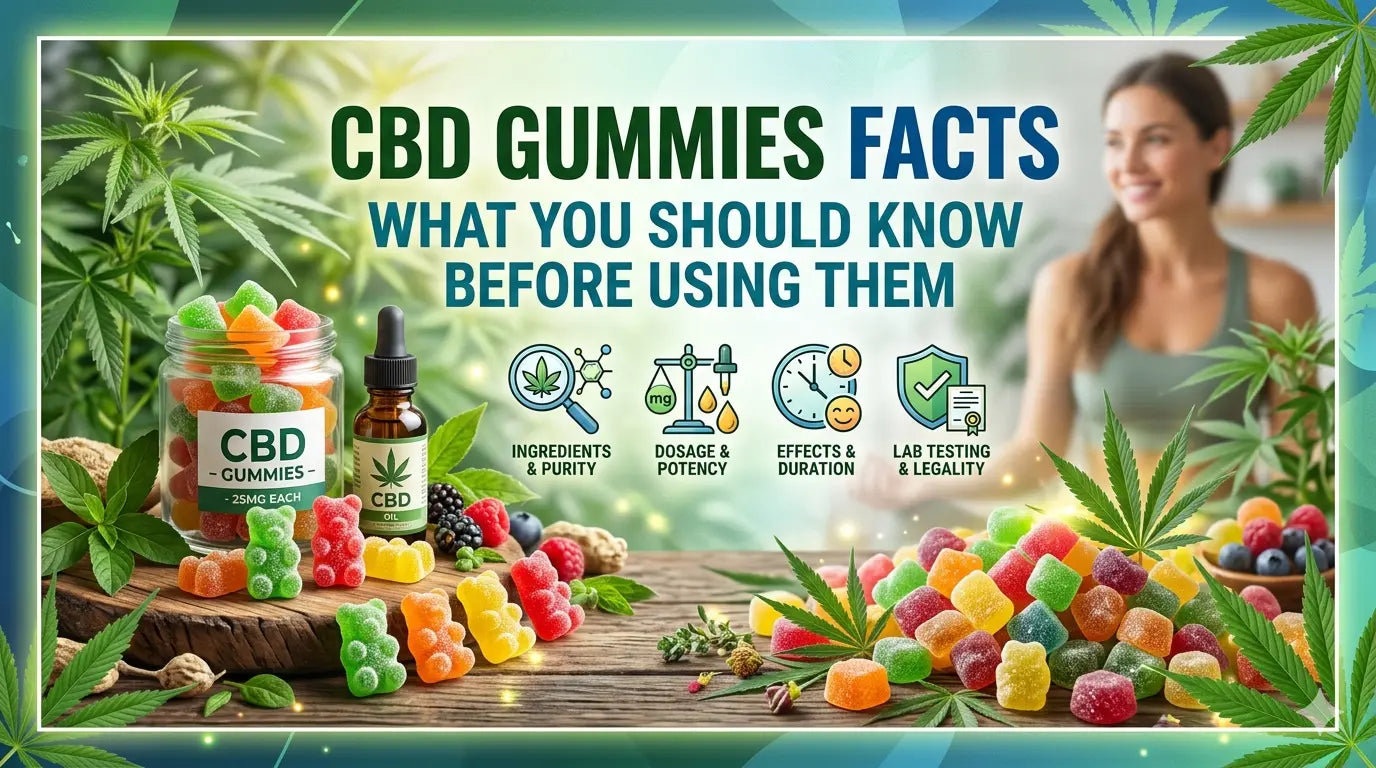 CBD Gummies Facts: What You Should Know Before Using Them