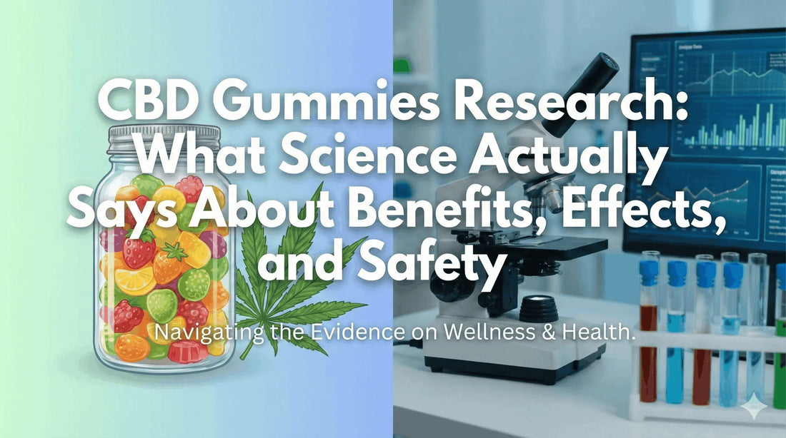 CBD Gummies Research: What Science Actually Says About Benefits, Effects, and Safety