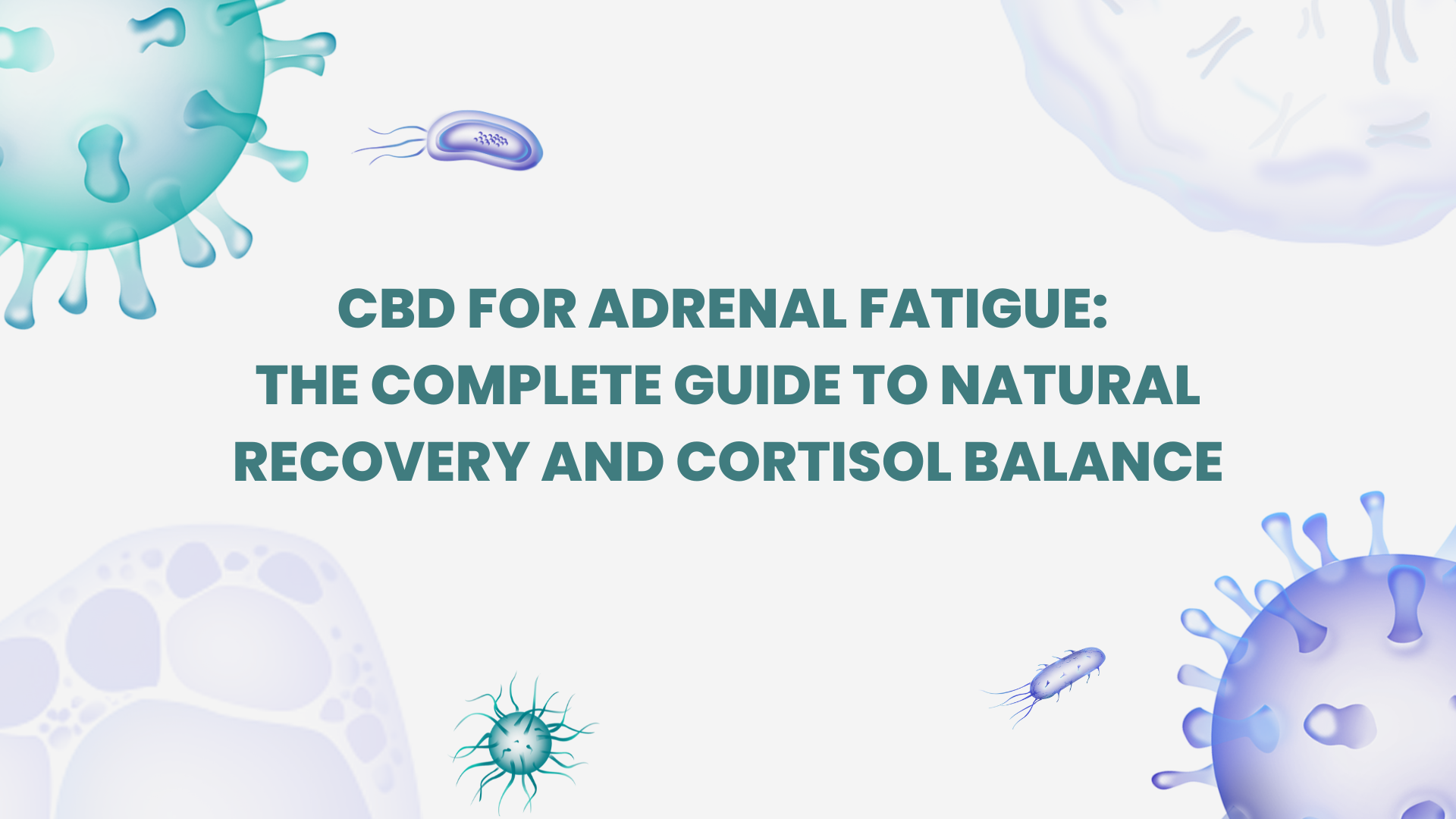 CBD for Adrenal Fatigue: The Complete Guide to Natural Recovery and Cortisol Balance (2025)