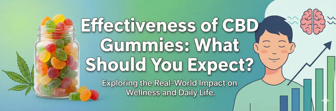 Effectiveness of CBD Gummies: What Should You Expect?