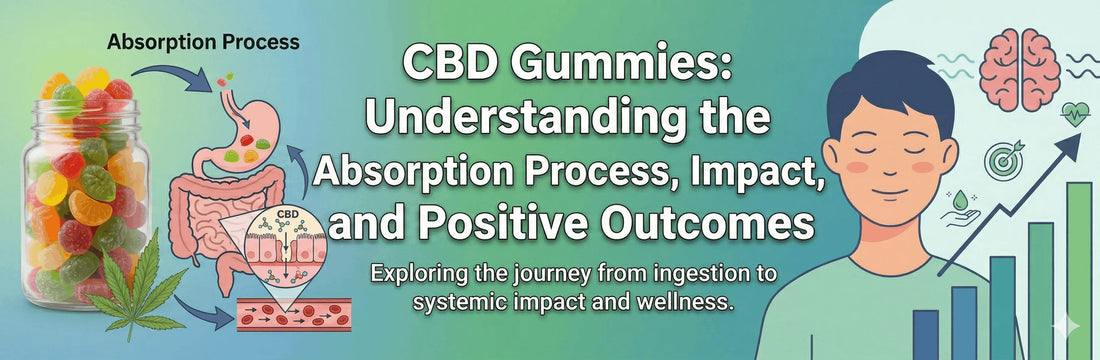 CBD Gummies: Understanding the Absorption Process, Impact, and Positive Outcomes