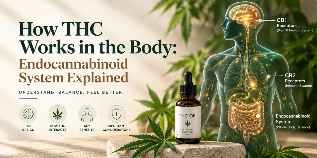 How THC Works in the Body: The Endocannabinoid System, Effects & Metabolism