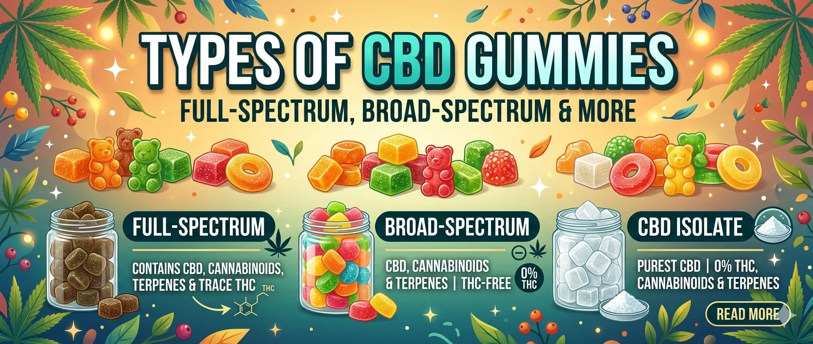 Types of CBD Gummies: Understanding the Different Options Available