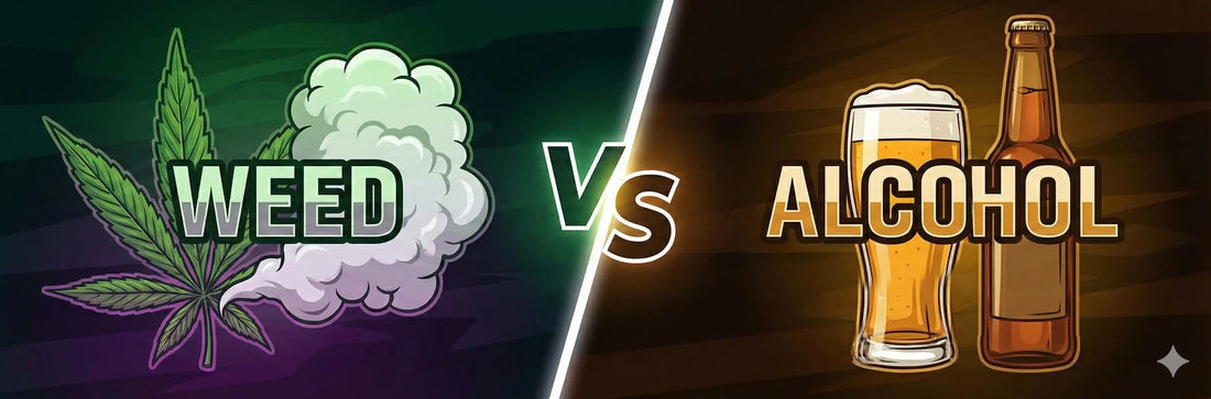 Weed vs alcohol: what science, health and everyday life tell us