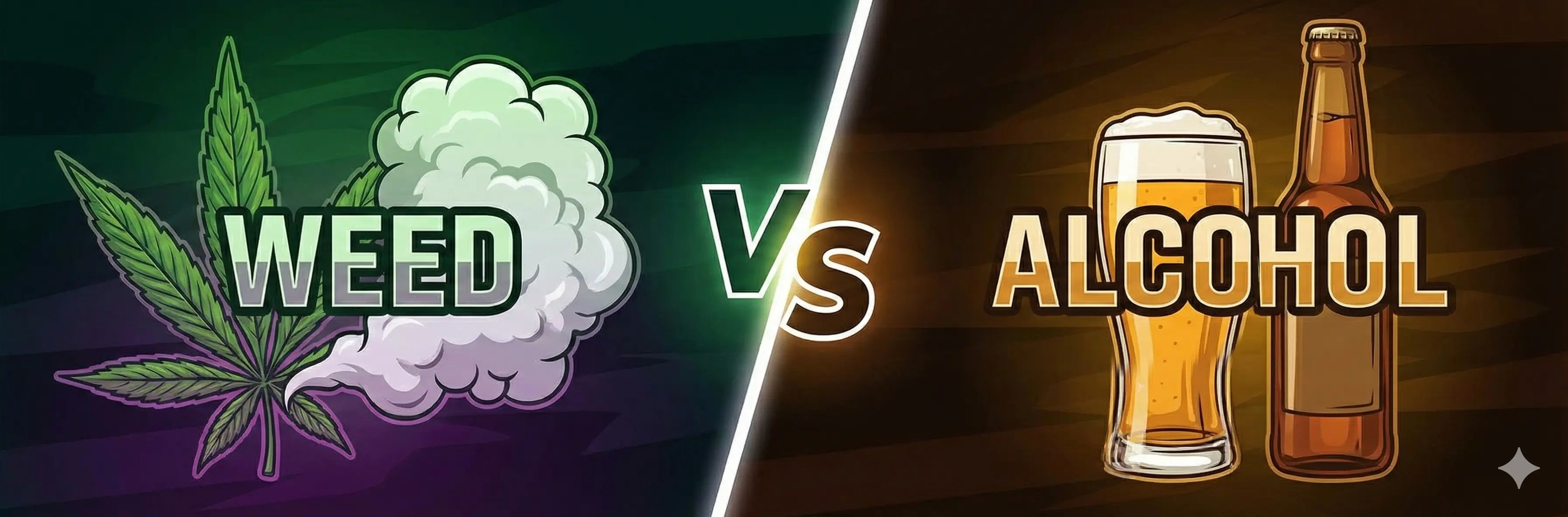 Weed vs alcohol: what science, health and everyday life tell us