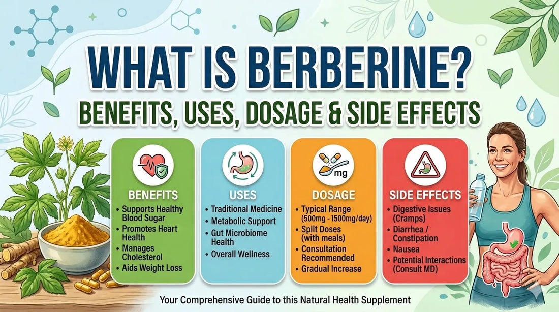 What Is Berberine? Benefits, Uses, Dosage & Side Effects