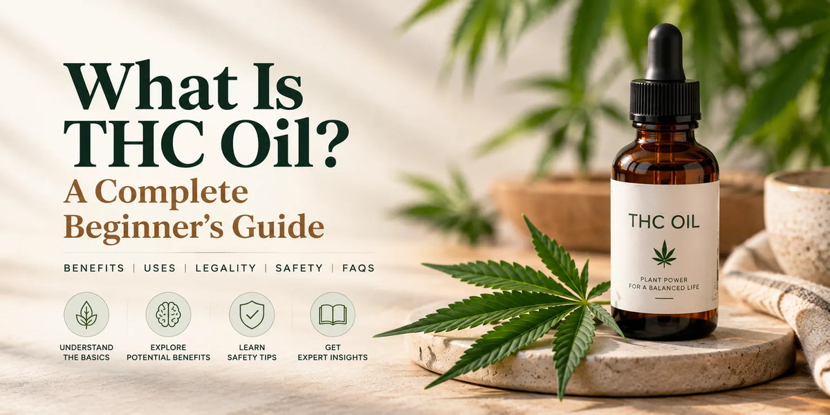 What Is THC Oil? A Complete Beginner's Guide