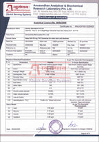 Certificate of analysis Hebe Drift - Mango Madness Full Spectrum Vijaya Gummies Page 1