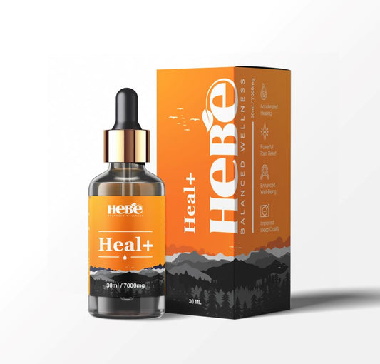 HEAL+   7000mg   1:4   Full Spectrum   CBD Oil for Restful Sleep and Stress