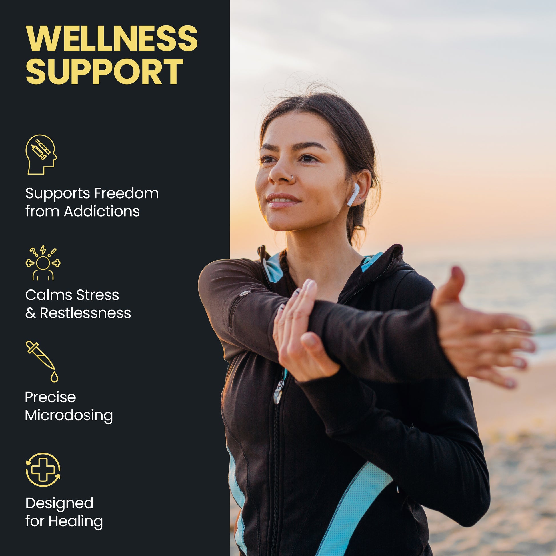 Hebe Mukti – Plant-Based Support for De-Addiction | 1:10 CBD:THC Distillate 5ml