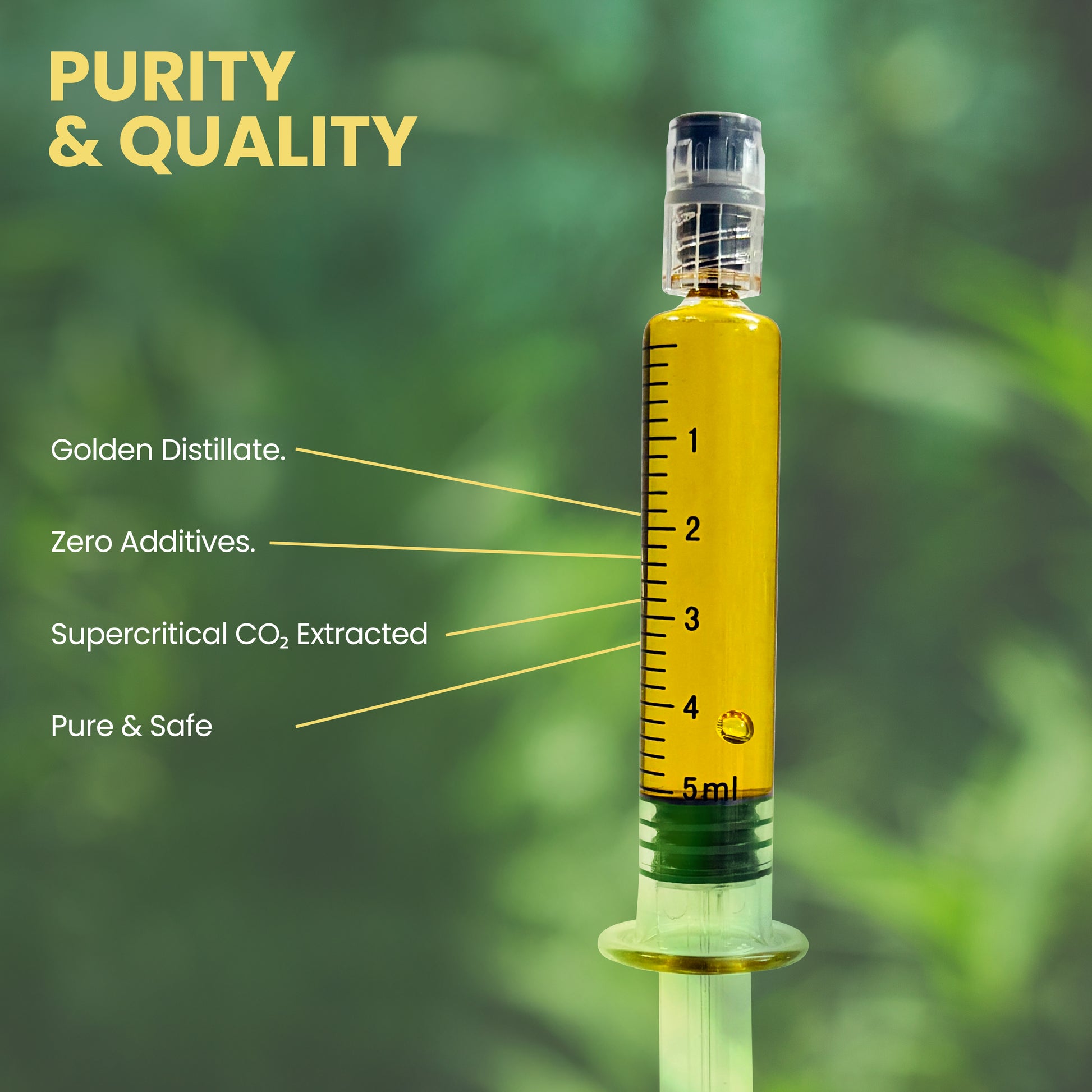 Hebe Mukti – Plant-Based Support for De-Addiction | 1:10 CBD:THC Distillate 5ml