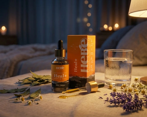 Hebe HEAL CBD Oil for Sleep and Stress Relief 7000 mg 1:4 Full Spectrum CBD Oil