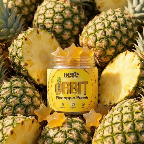Hebe Orbit Pineapple Punch Full Spectrum Vijaya Gummies (400mg in each gummy)