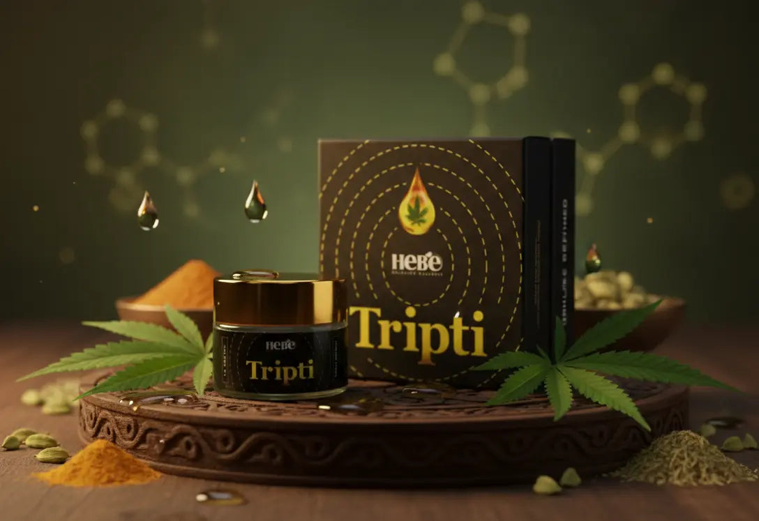 Hebe Tripti 1:6 CBD:THC 10,000 mg Full Spectrum Vijaya Extract