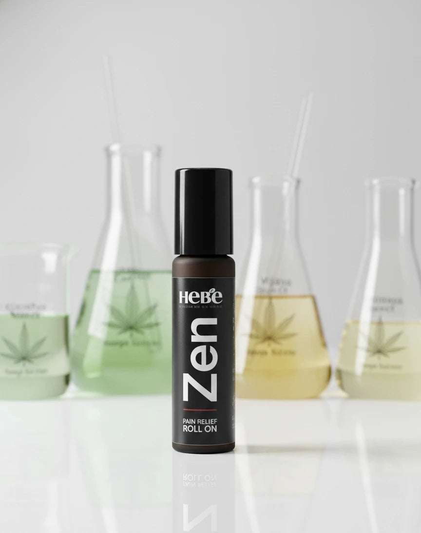Hebe ZEN Pain Relief Roll On for muscle and joint discomfort lab tested