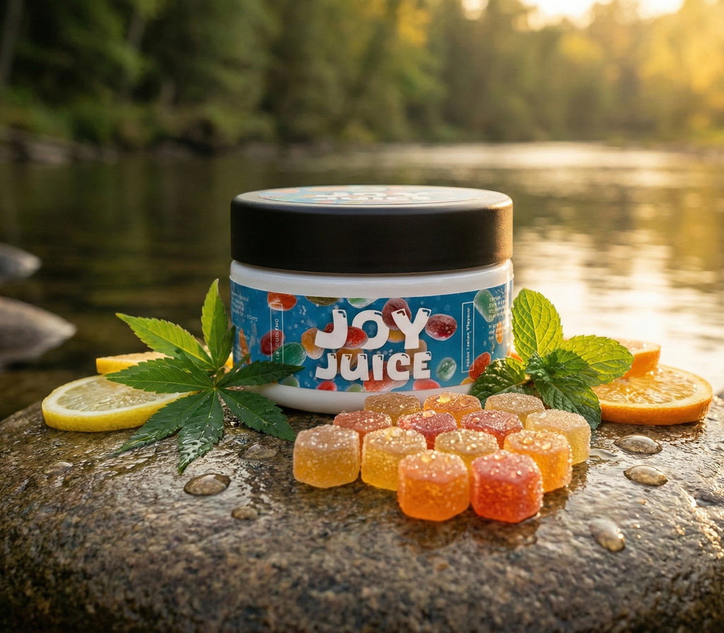 Hebe Joy juice canna gummies nature